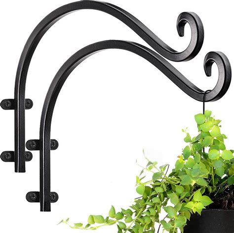 heavy duty metal hanging brackets|unusual hanging basket brackets.